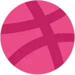 Dribbble logo